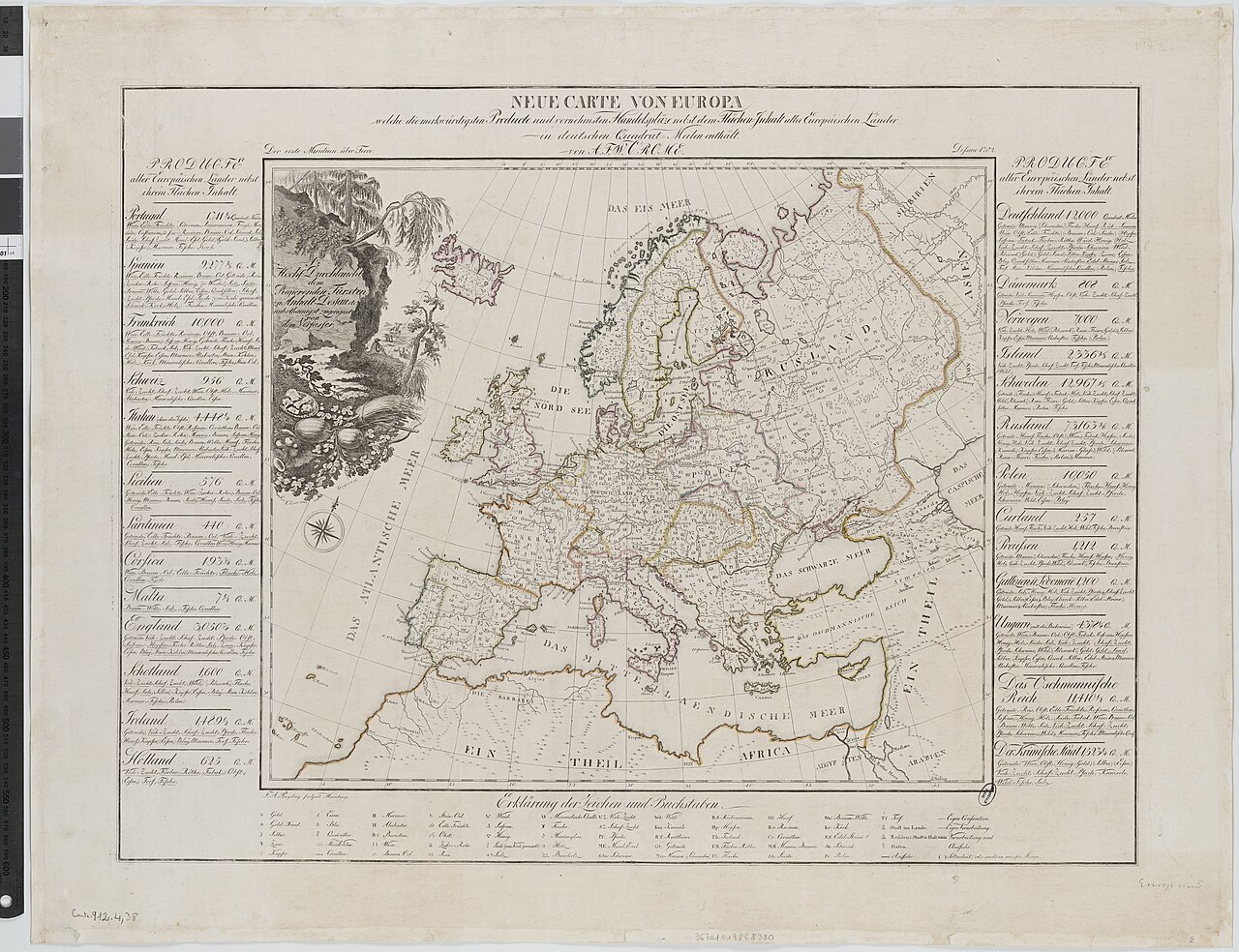 Атласный лист: лист № 108, 1782